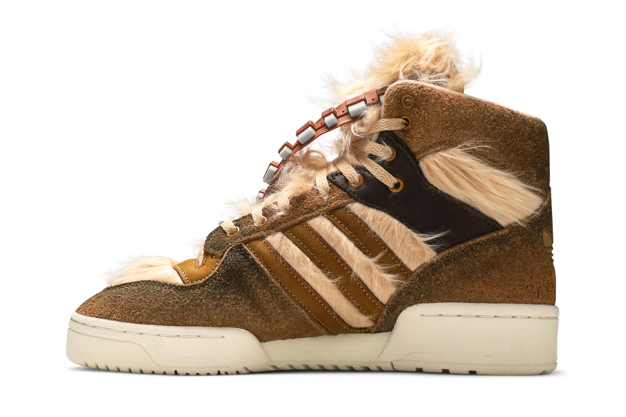 adidas CHEWBACCA スニーカー Adidas Rivalry Hi Star Wars Chewbacca Brown FX9290 Fashion Shoes