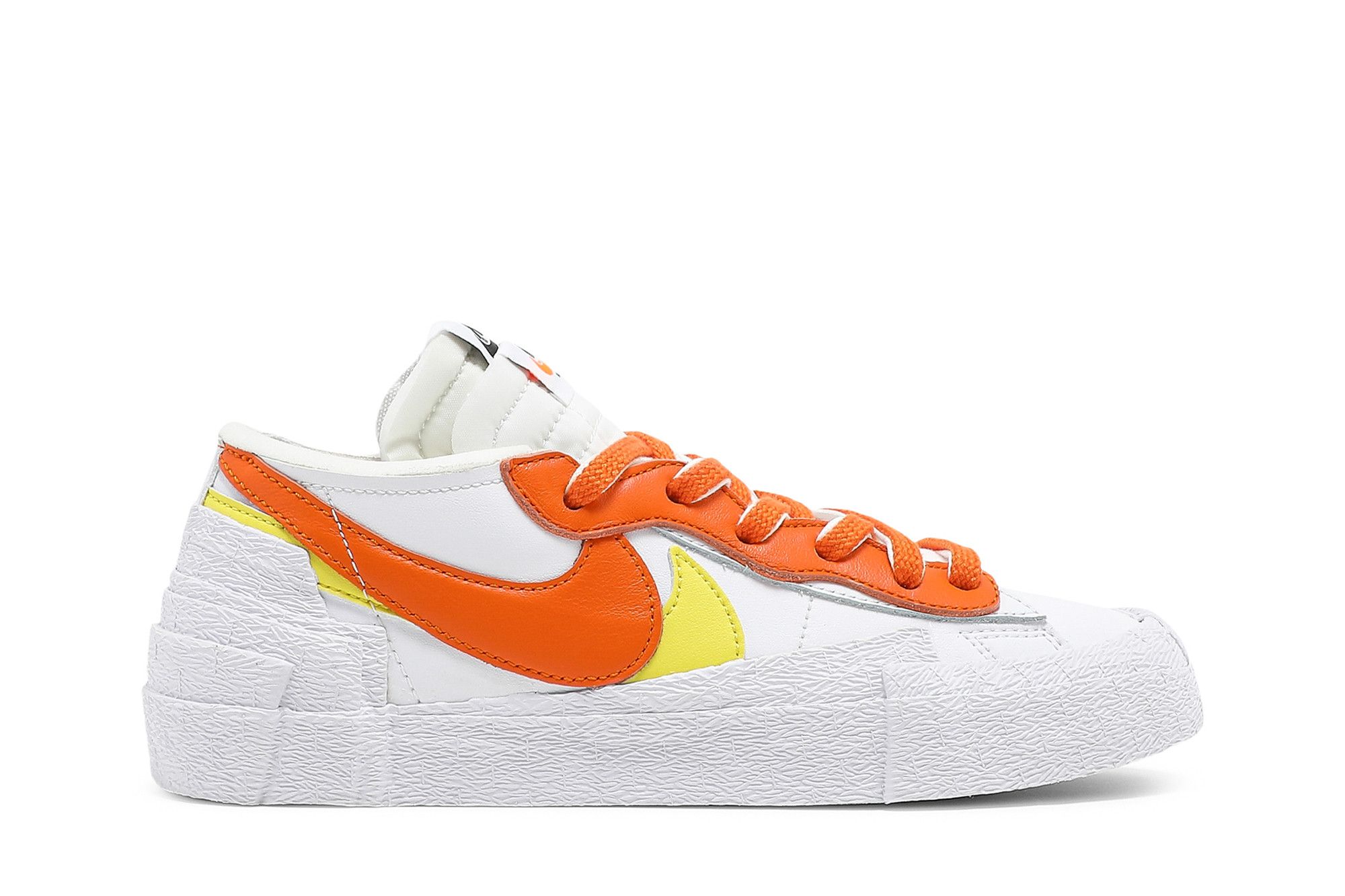 Size 3.5 sacai x Blazer Low 'Magma Orange'