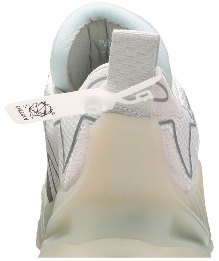 Off White ODSY 1000 Transparent Sole   White Silver