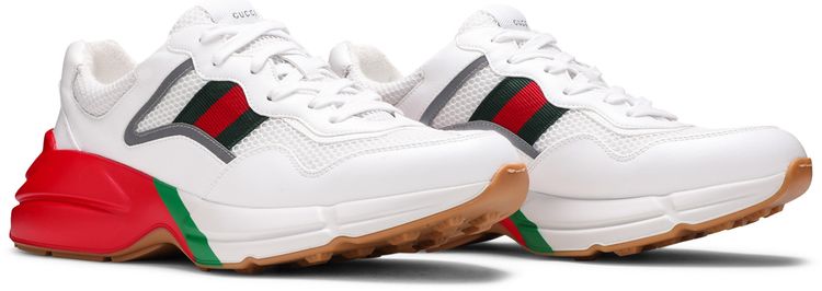 Gucci Rhyton White Red Green Reflective