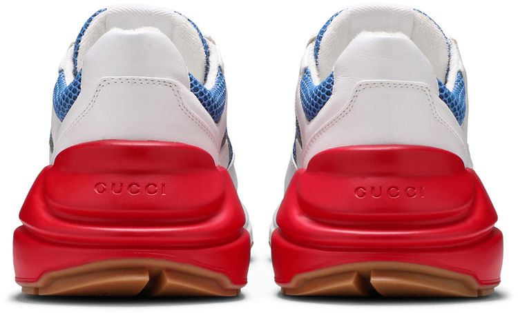Gucci Rhyton White Blue Red Reflective