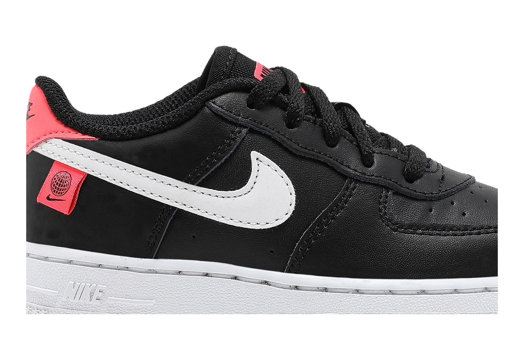 nike air force 1 low worldwide black flash crimson white