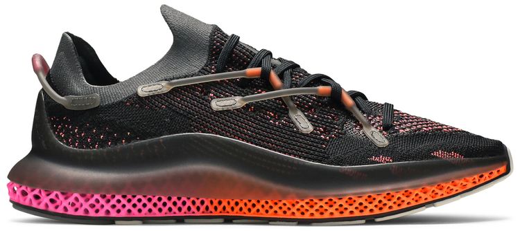 Adidas 4D Fusio Black Orange Pink