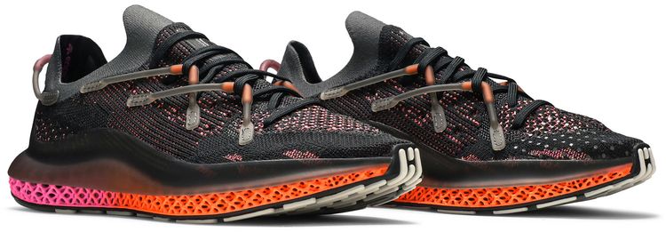 Adidas 4D Fusio Black Orange Pink
