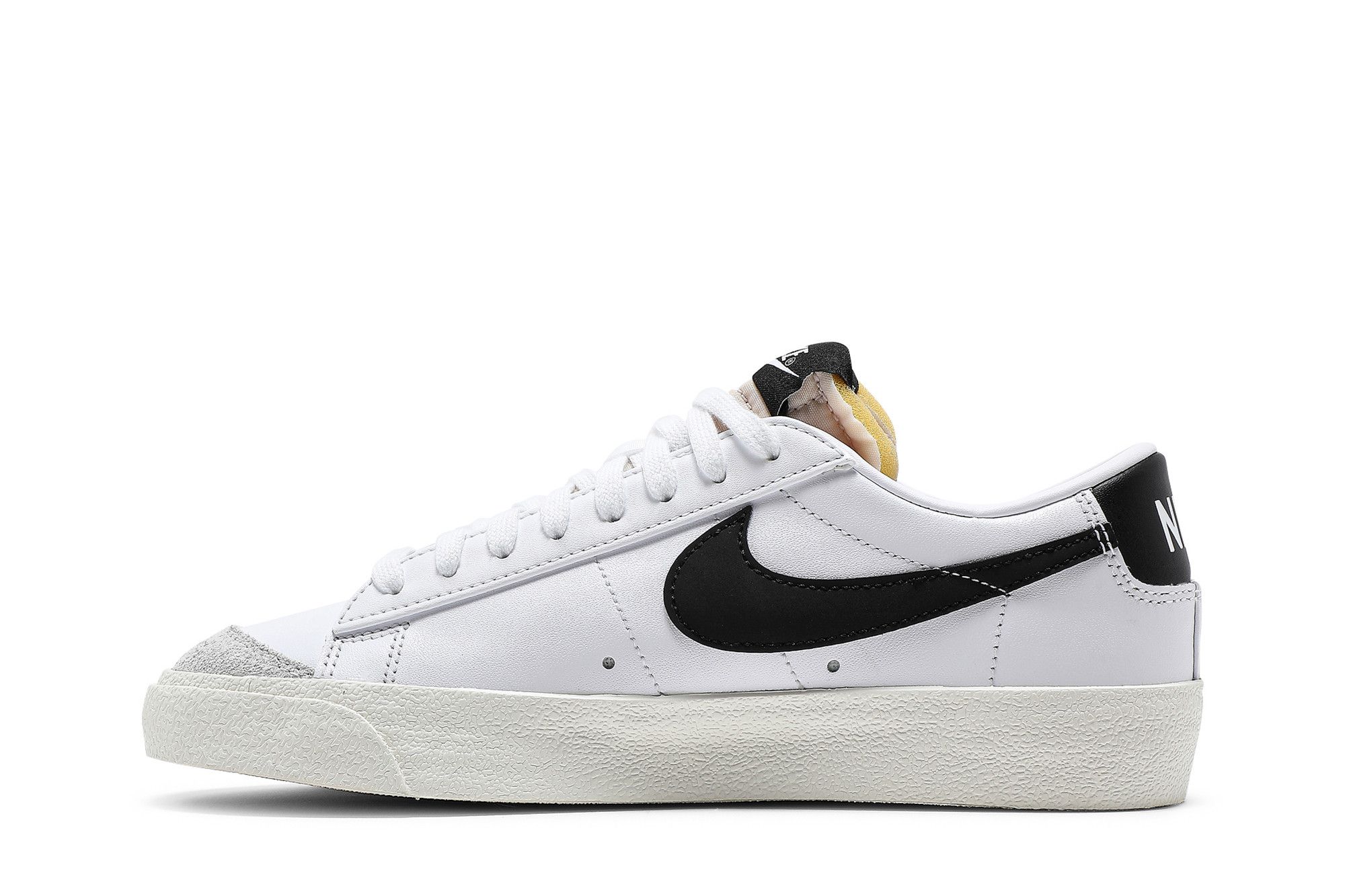 nike blazer low essential sneaker white and black
