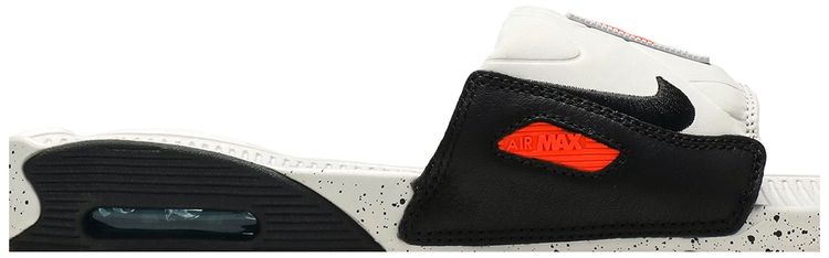 Nike Air Max 90 Slide White Turf Orange Speckled