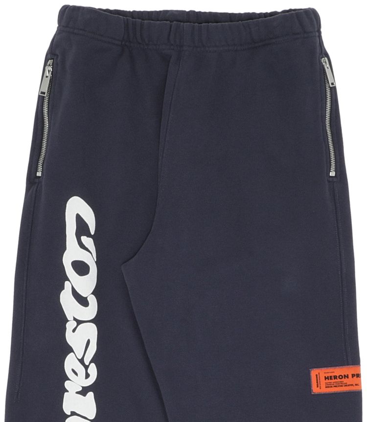 Heron Preston Warped Logo Sweatpant Anthracite