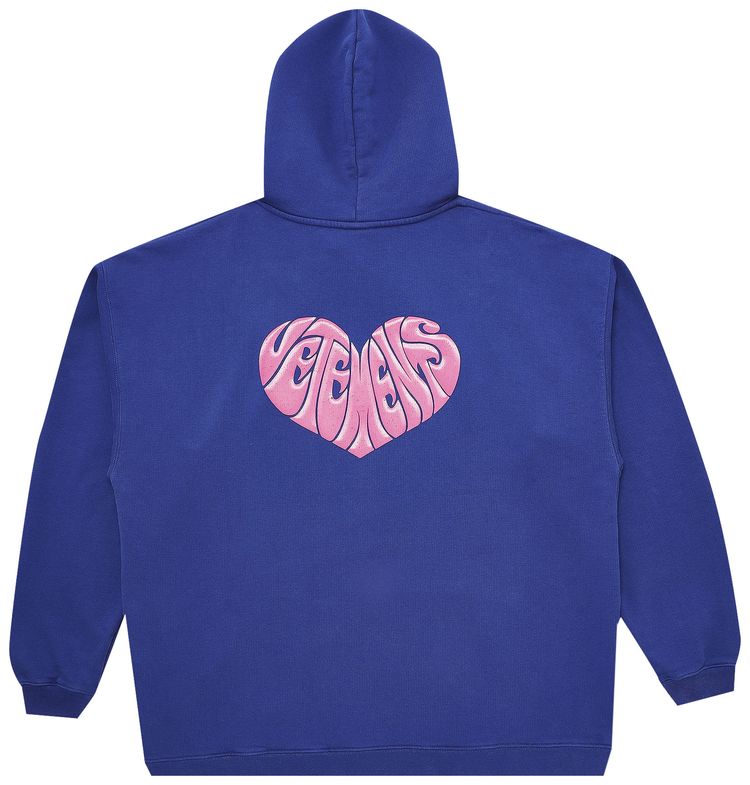 Vetements Dolphins Heart Logo Hoodie Royal Blue
