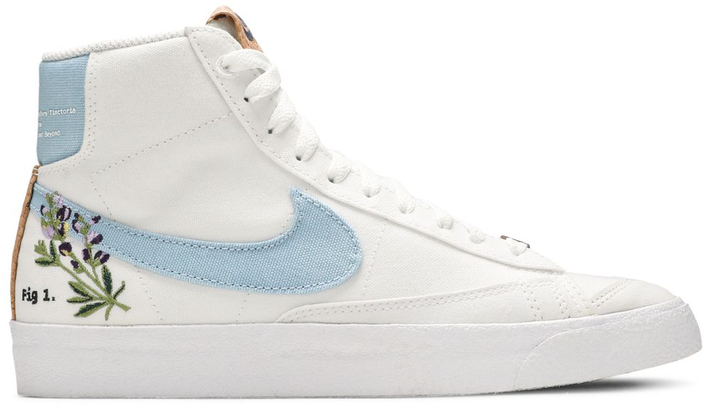 womens blazer mid indigo