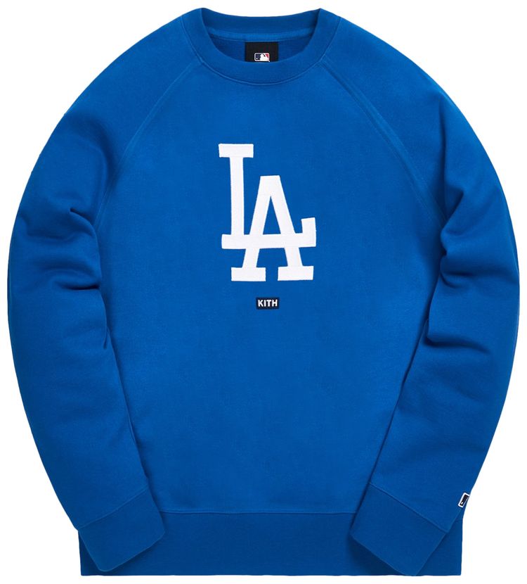 Kith For Major League Baseball Los Angeles Dodgers Crewneck Royal