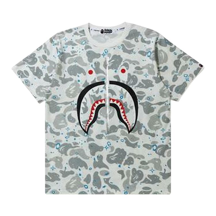 Buy BAPE Space Camo Shark Tee 