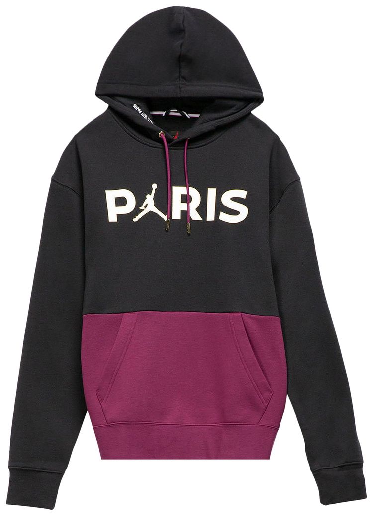 Buy Air Jordan PSG Paris Saint-Germain Fleece Pullover Hoodie
