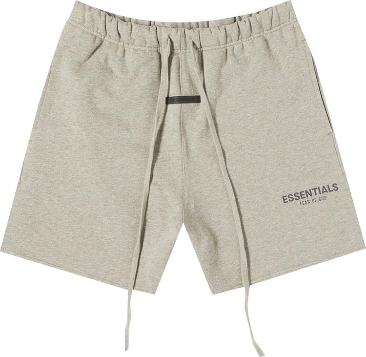 Fear of God Essentials Sweat Shorts Dark Heather Oatmeal