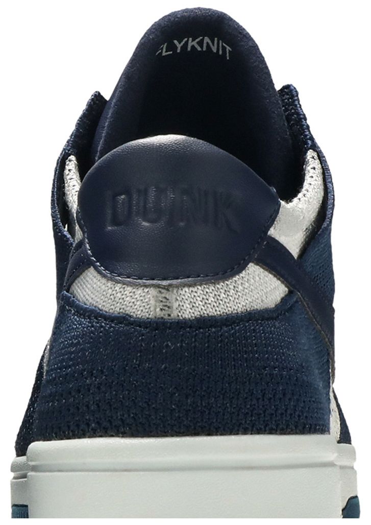 Nike Dunk Low Flyknit College Navy Platinum