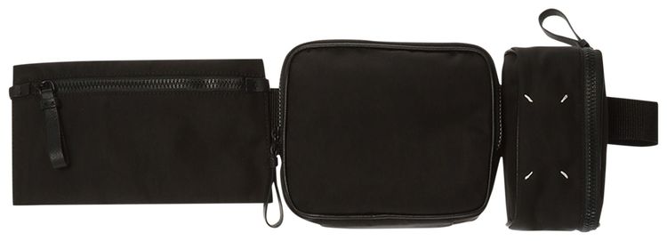 Maison Margiela Multi Pack Side Bag Black