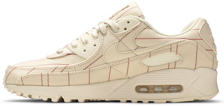 Nike Air Max 90 Pinstripes   Natural Chili Red
