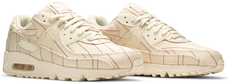 Nike Air Max 90 Pinstripes   Natural Chili Red