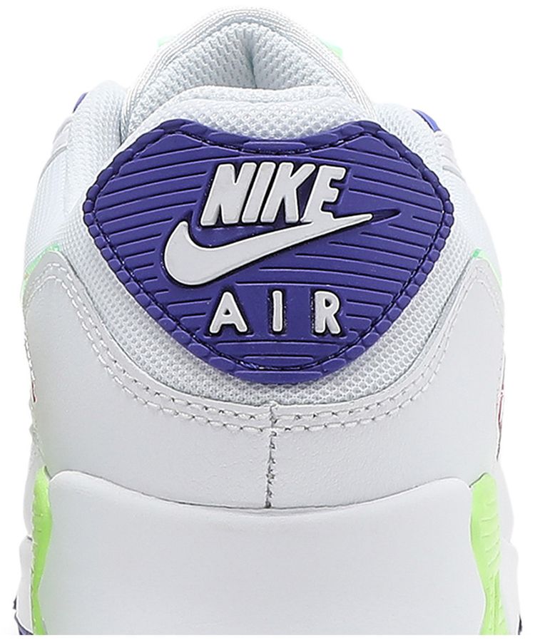 Nike Wmns Air Max 90 White Indigo Burst Volt