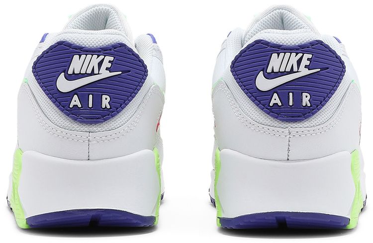 Nike Wmns Air Max 90 White Indigo Burst Volt