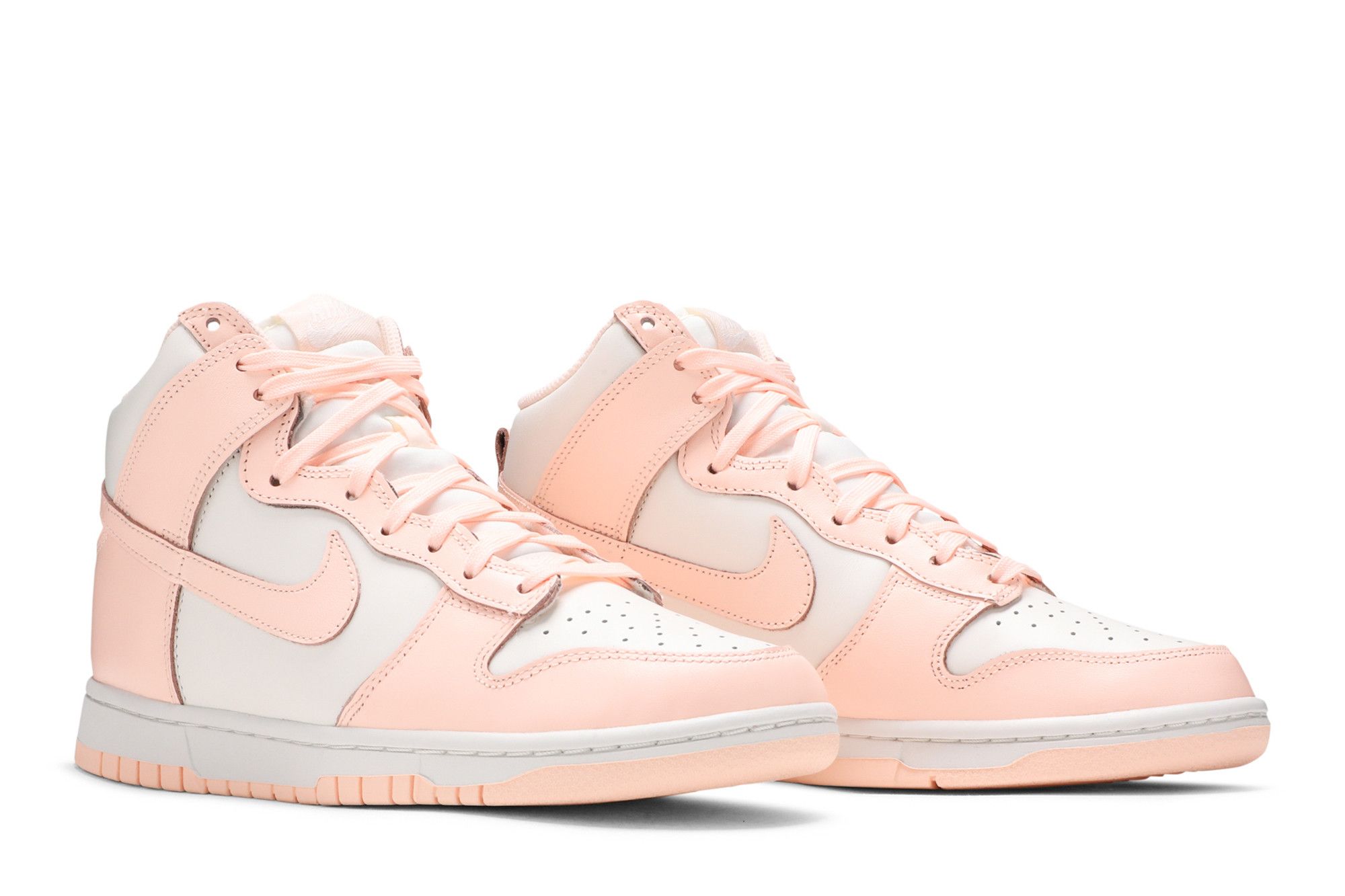 スニーカー Nike Dunk High Sail Crimson Tint (W) 2021 wmns NEW NIKE DUNK HIGH PEACH WOMENS SHOES SIZE 8.5 SAIL CRIMSON
