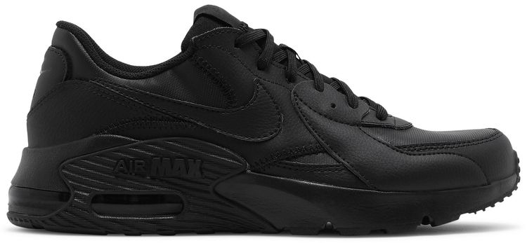 Air Max Excee Leather Triple Black