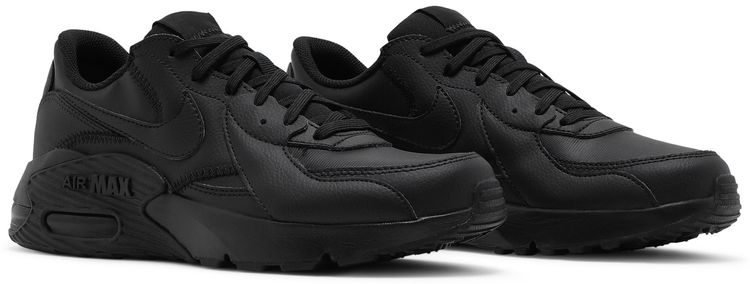Air Max Excee Leather Triple Black