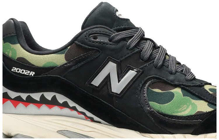 New Balance BAPE x 2002R Apes Together Strong   Black Camo