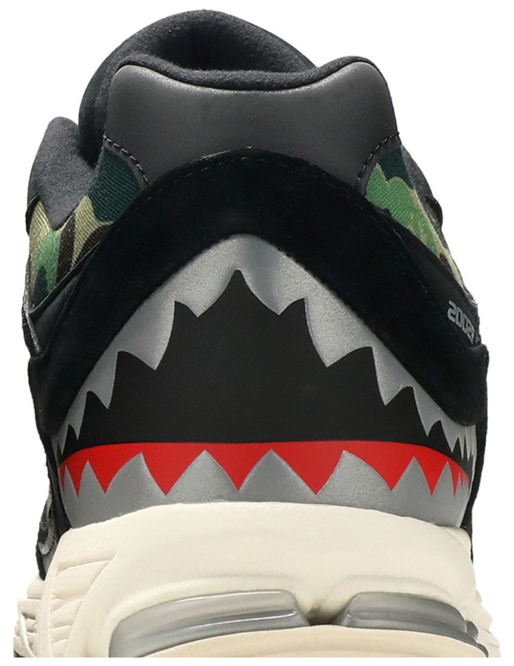 New Balance BAPE x 2002R Apes Together Strong   Black Camo