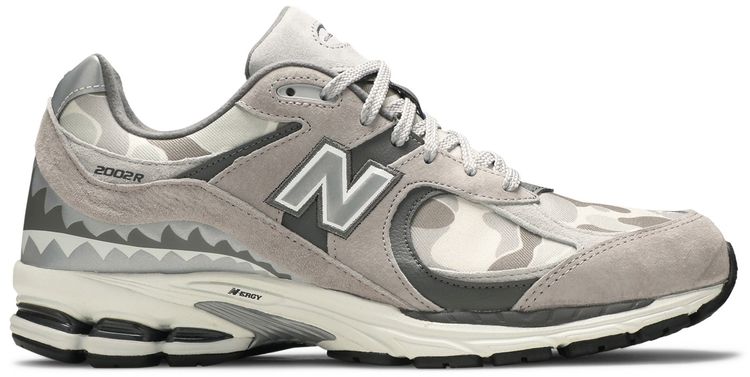 New Balance BAPE x 2002R Apes Together Strong Grey Camo