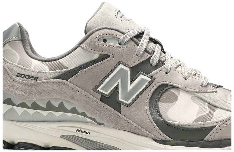 New Balance BAPE x 2002R Apes Together Strong Grey Camo