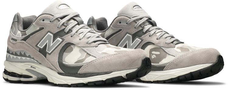 New Balance BAPE x 2002R Apes Together Strong Grey Camo