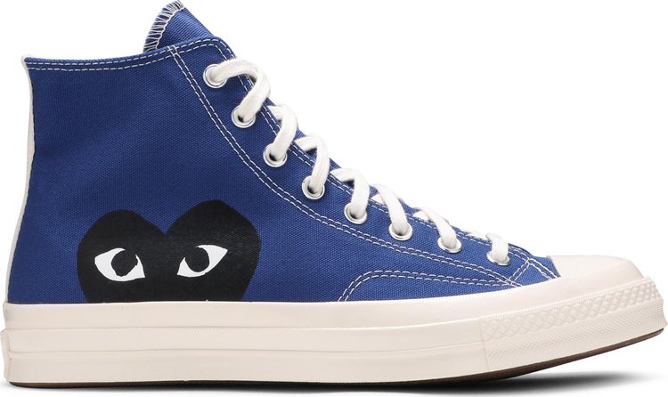 Comme des Garcons PLAY x Chuck 70 High Blue Quartz