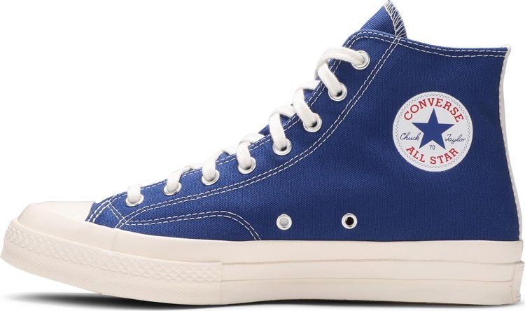 Comme des Garcons PLAY x Chuck 70 High Blue Quartz