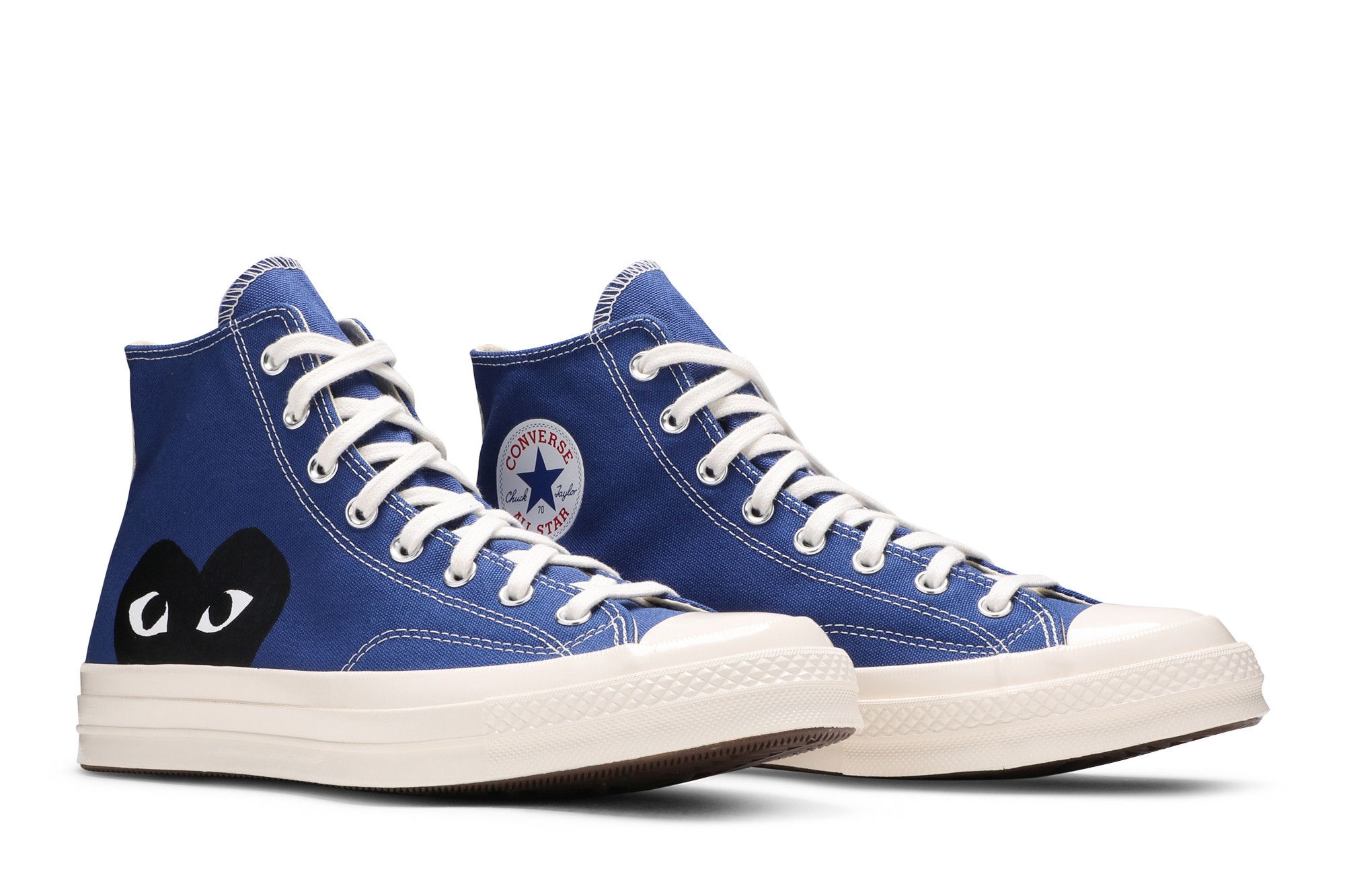 Buy Comme des Garcons PLAY x Chuck 70 High Blue Quartz 171846C GOAT