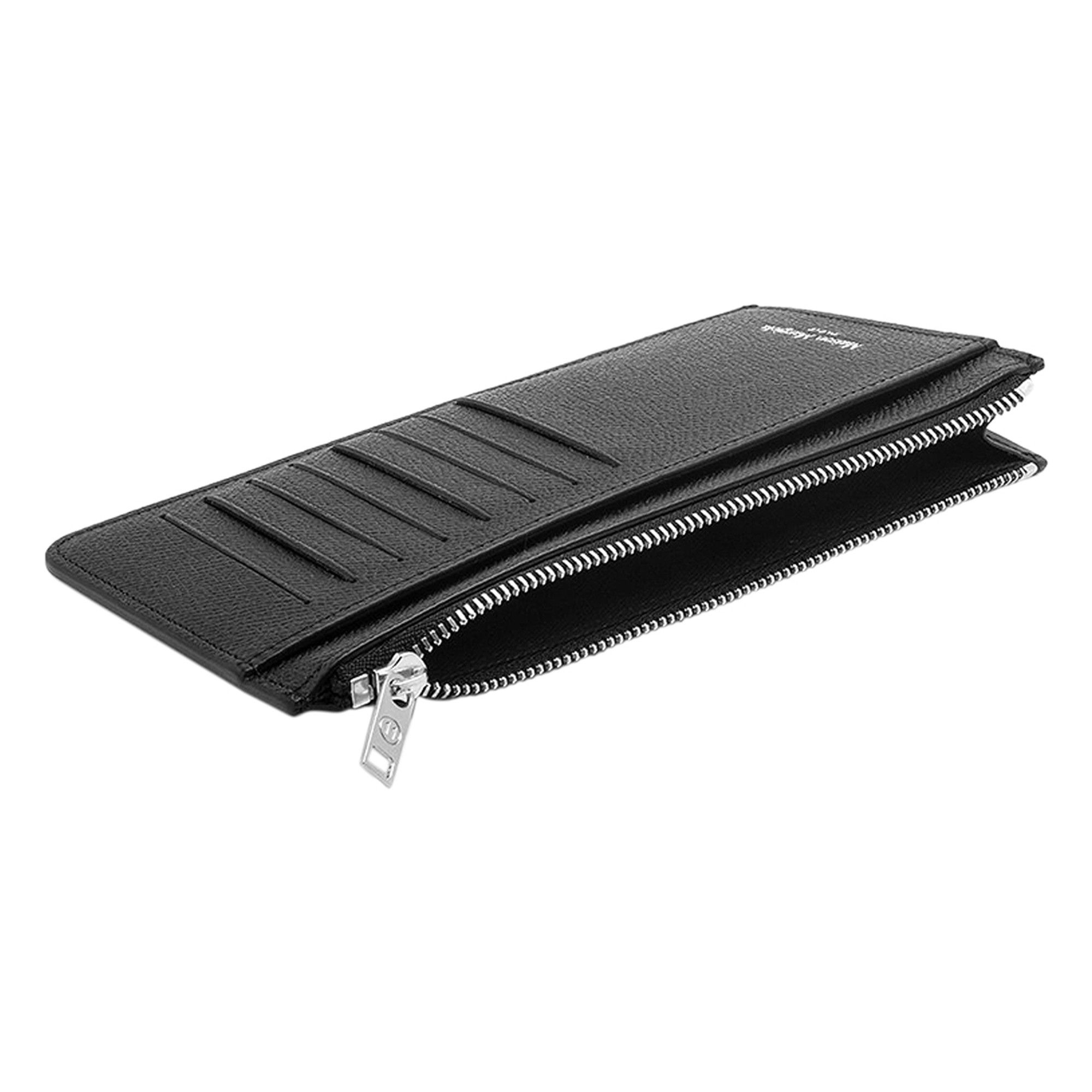 Buy Maison Margiela Zip Stack Card Holder 'Black
