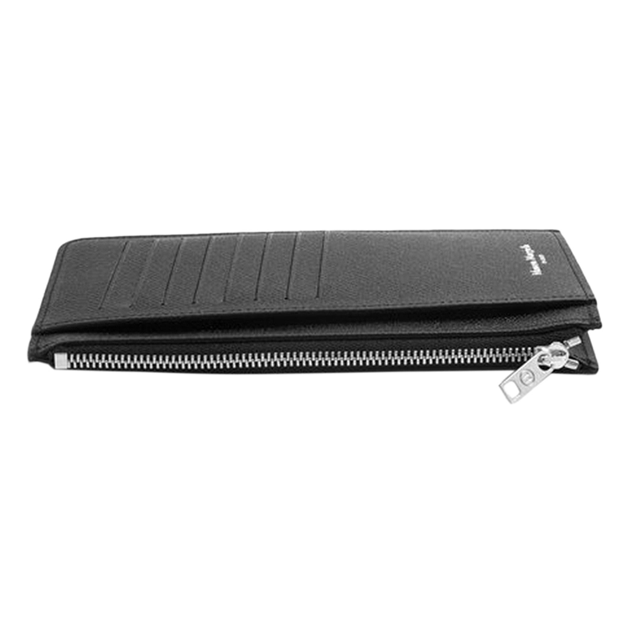 Buy Maison Margiela Zip Stack Card Holder 'Black