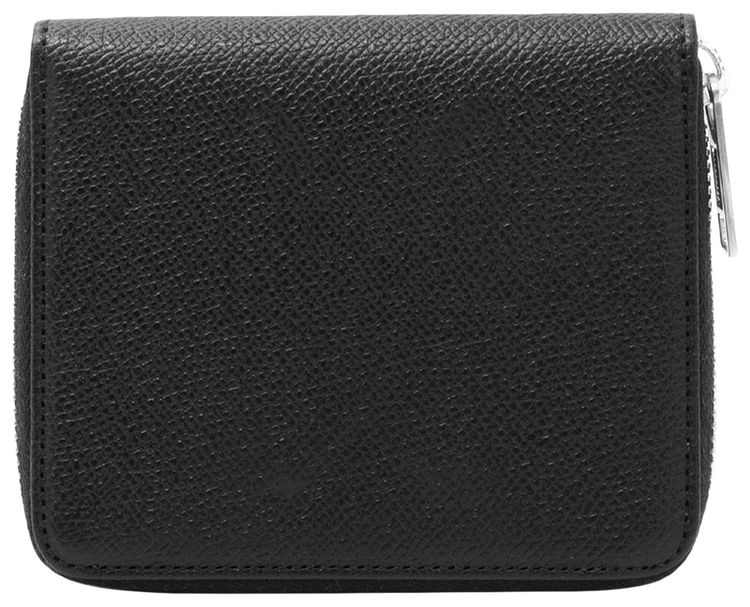 Maison Margiela Portafoglio Zip Wallet Black