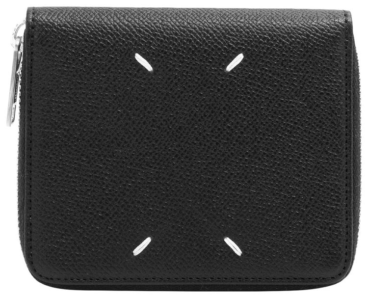 Maison Margiela Portafoglio Zip Wallet Black