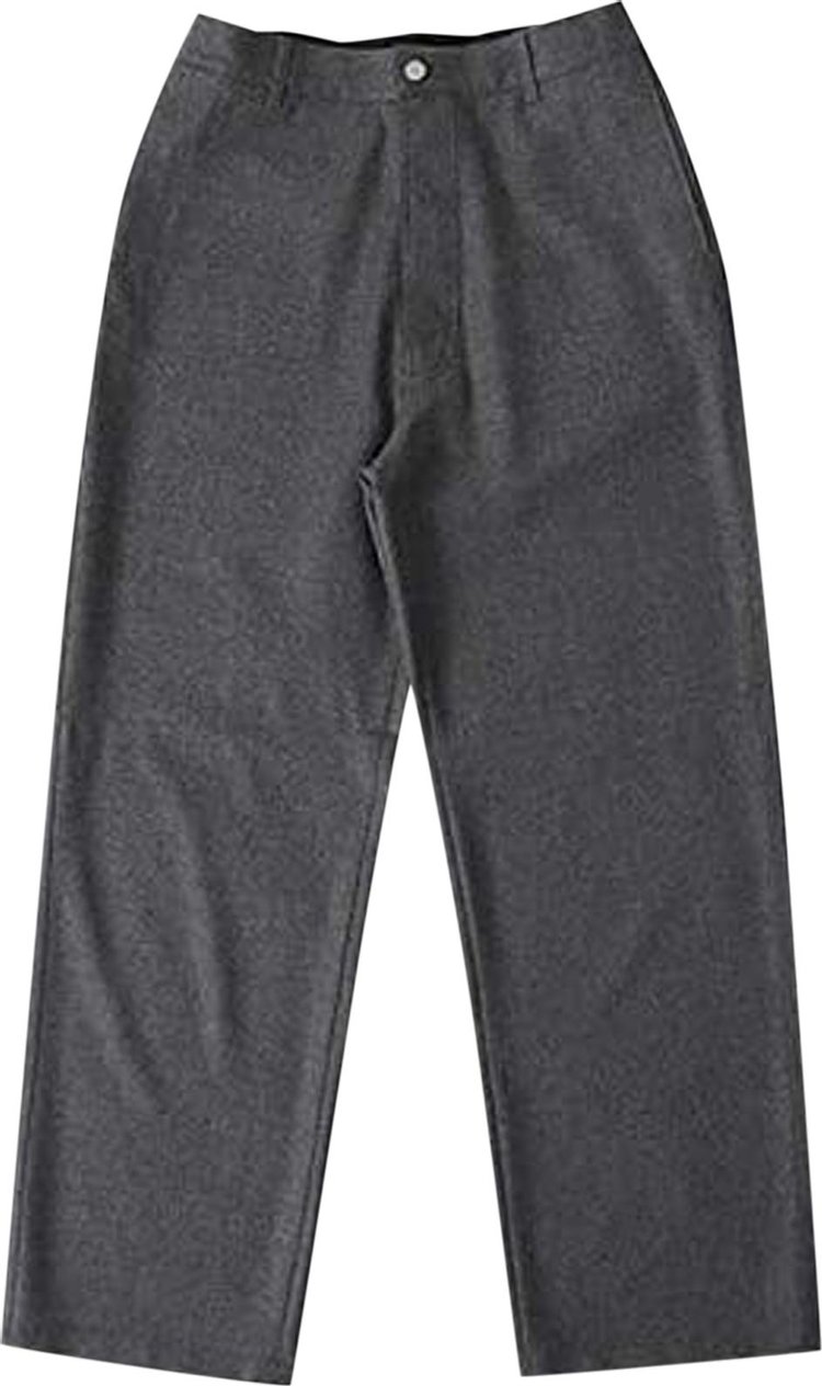 Maison Margiela Wool Pocket Pants Grey Melange