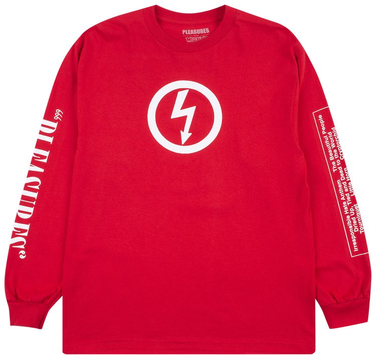 Pleasures Antichrist Long Sleeve Red