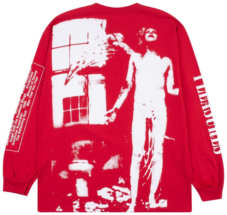 Pleasures Antichrist Long Sleeve Red