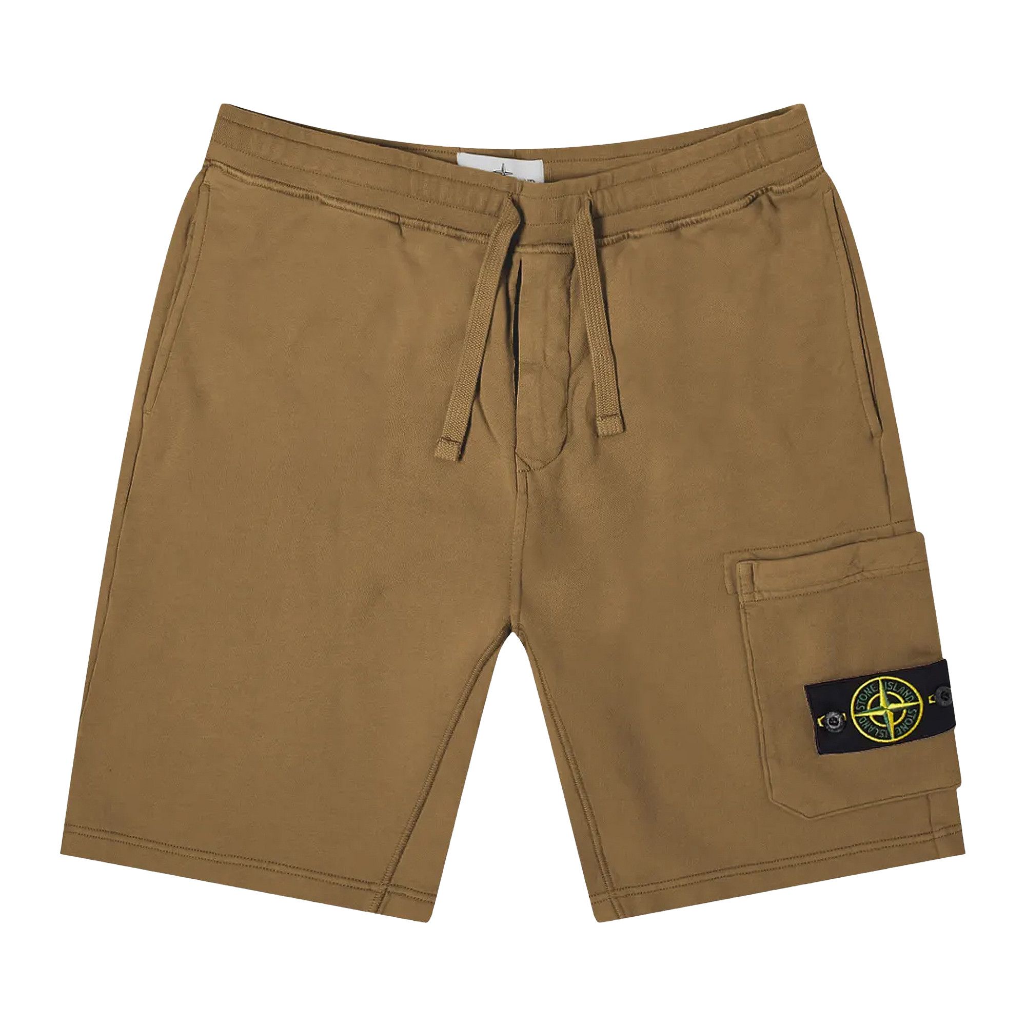 Stone island olive shorts on sale