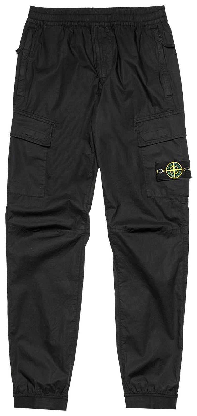 Stone Island Stretch Cotton Cargo Pants Navy