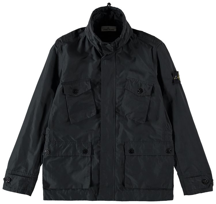 Stone Island Micro Reps Field Jacket Black