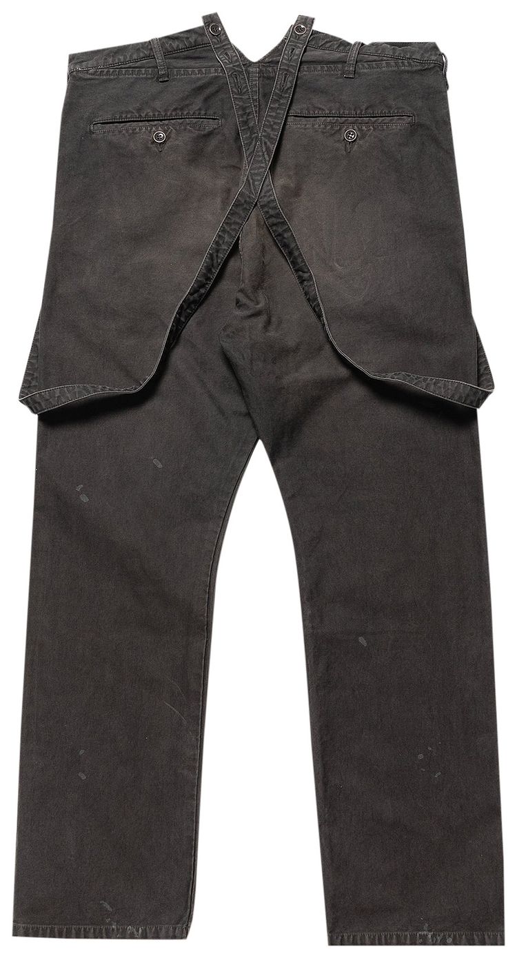 Visvim Travailler Braces Pants Charcoal