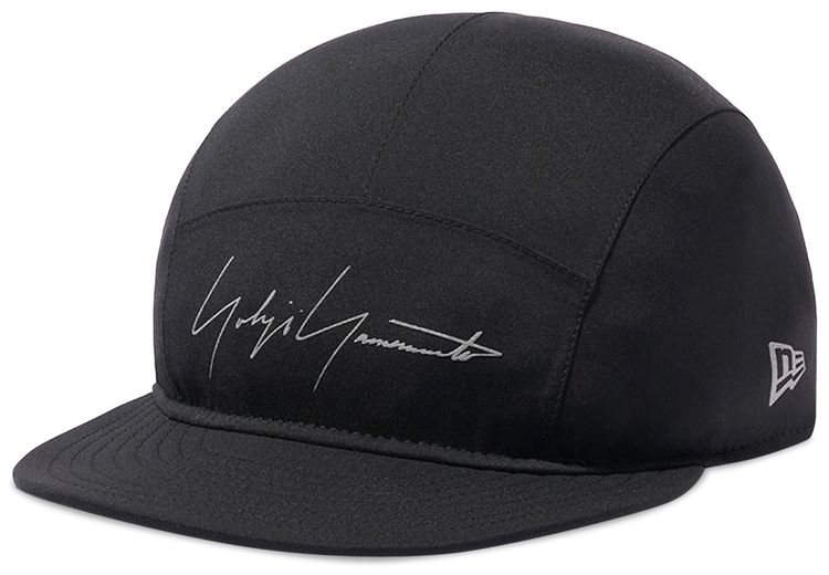 Yohji Yamamoto Pour Homme GORE TEX Logo Jet Cap Black