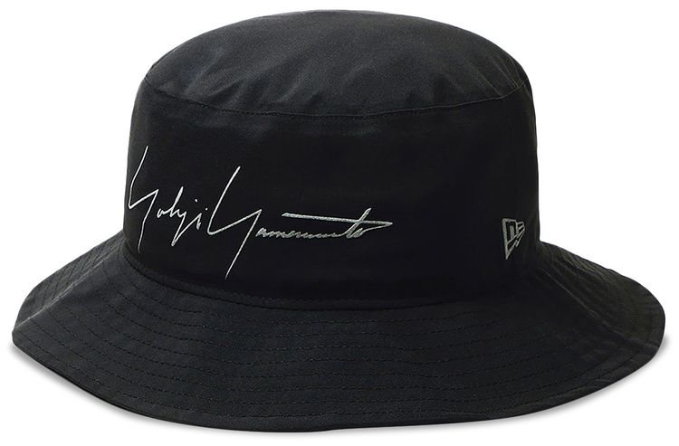 Yohji Yamamoto Pour Homme x New Era GORE TEX Adventure Light Bucket Hat Black