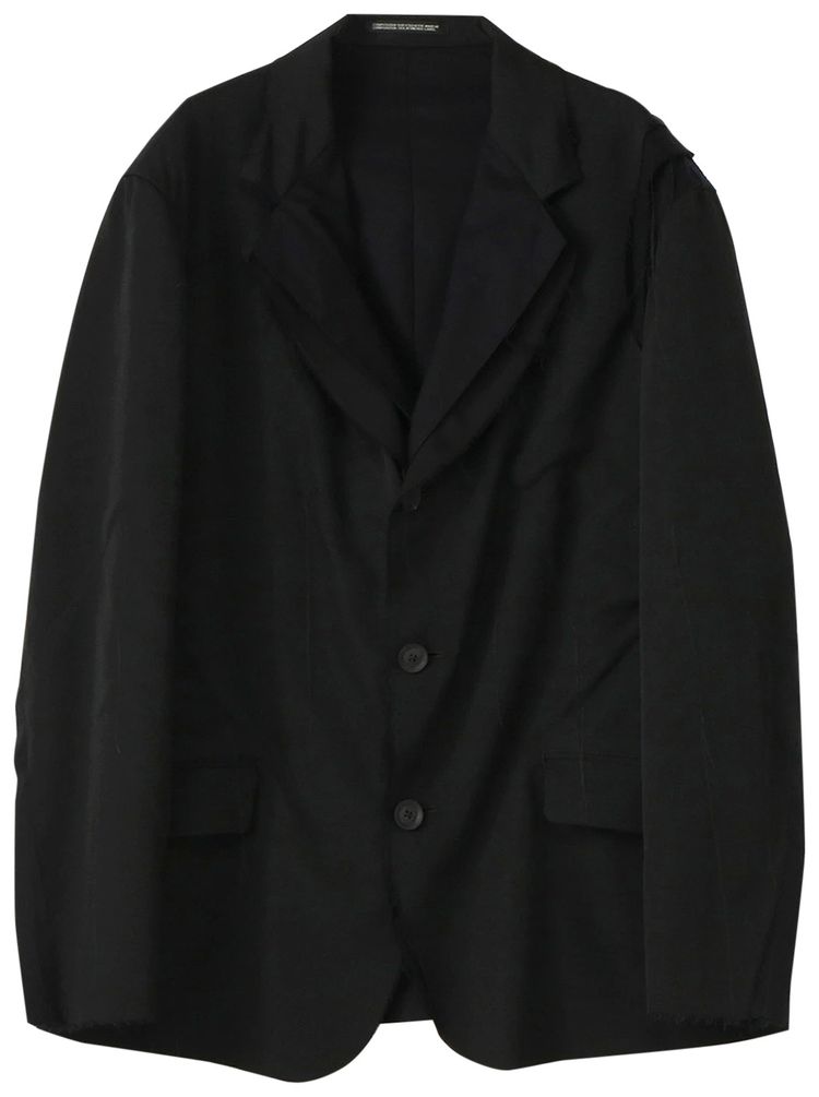 Yohji Yamamoto Pour Homme M 3BS Jacket Black