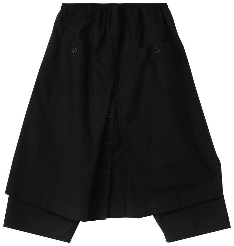 Yohji Yamamoto Pour Homme Classic Wrap Pant Black