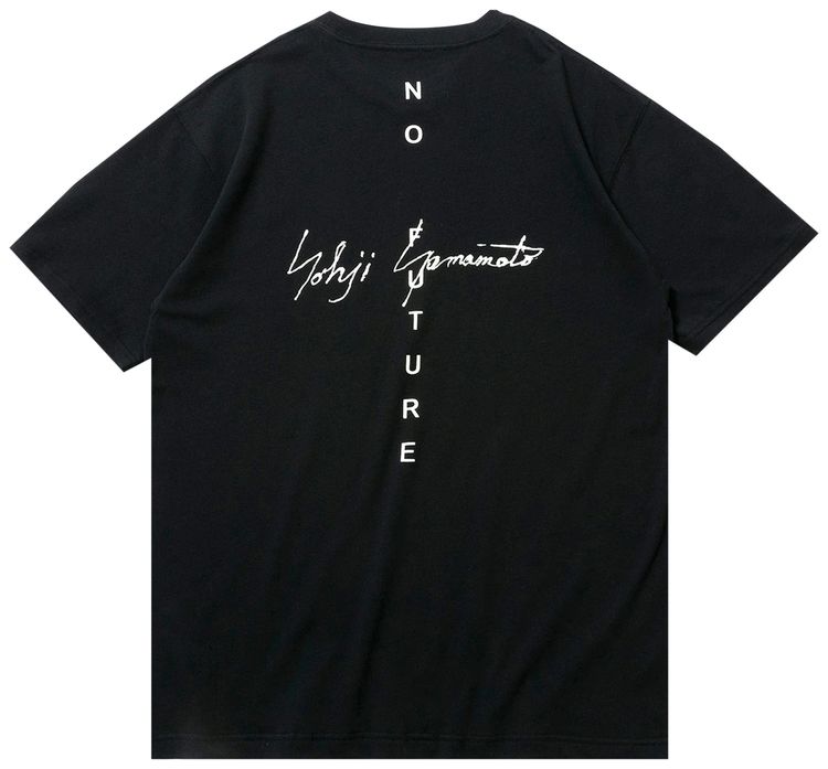 Yohji Yamamoto Pour Homme x New Era No Future Tee Black